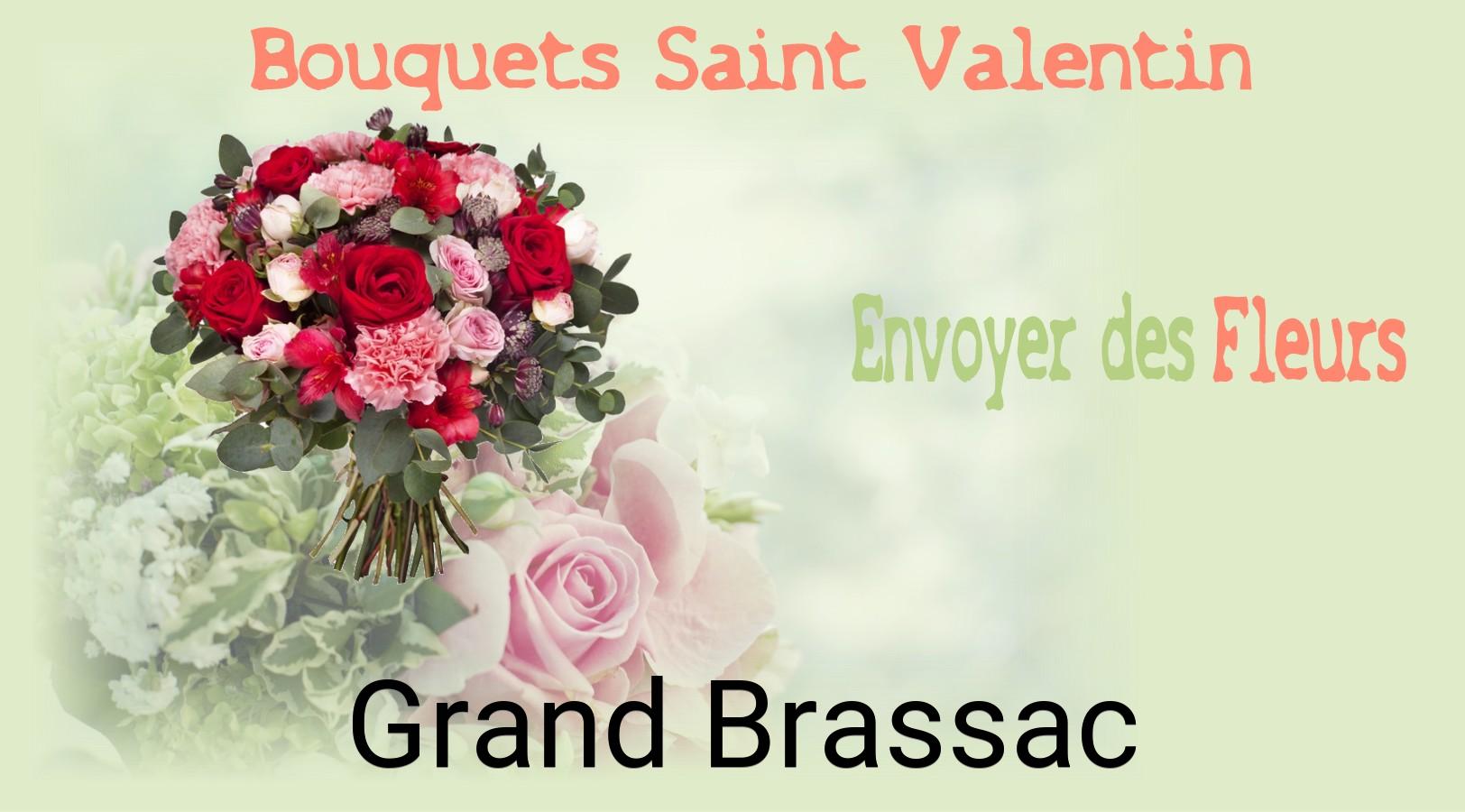 Roses de Saint-Valentin livrées à Grand-Brassac